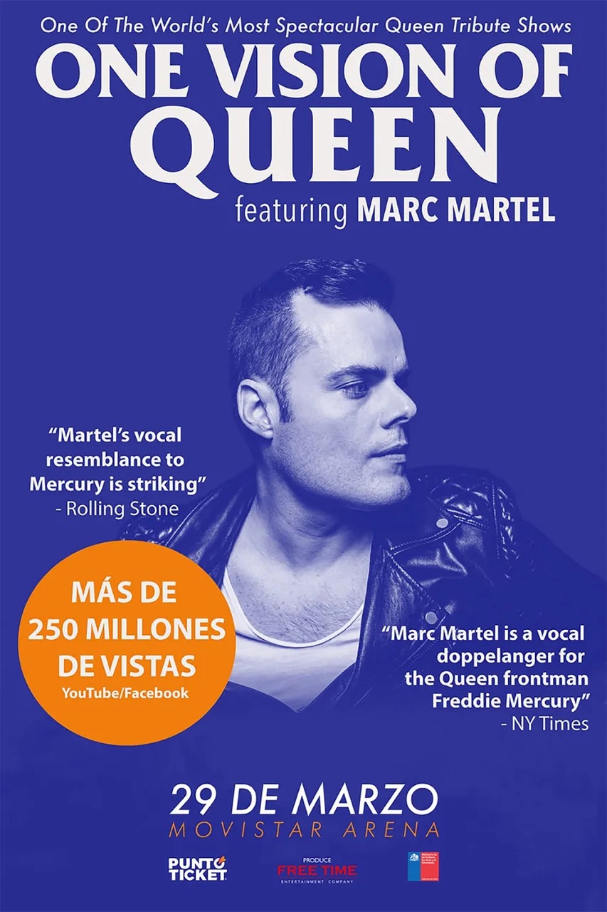 Concurso cerrado: Marc Martel regresa a Chile